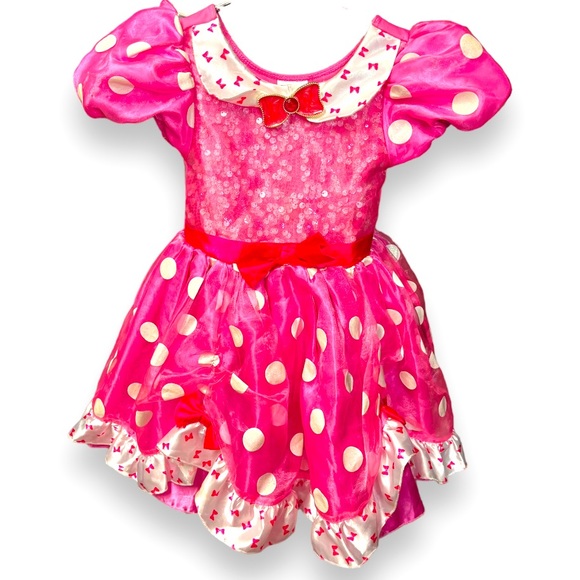 Disney Costumes Disney Mini Mouse Pink Costume Dress Size 4 Poshmark